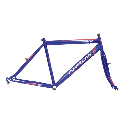 CUADRO 24 MTB "ARROW" ACERO AZU C/GUIA