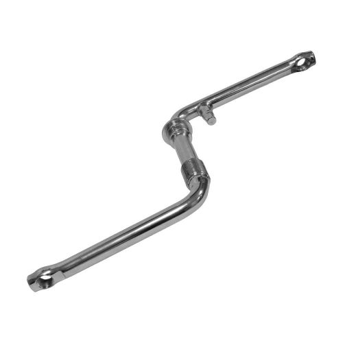 CIGÜEÑAL ACERO CROMADO 5 1/2" (140MM) 15MM