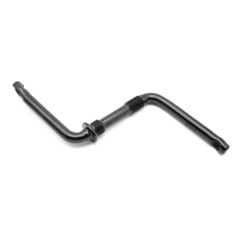 CIGÜEÑAL 4 1/2" (114MM) Ø 15MM ACERO NEGRO SIN PIN PARA TAZA AMERICANA JUNIOR 13/16X24T (PALANCA "Z")