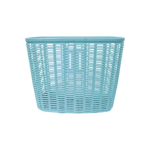 CANASTILLA P/BICI PLASTICO 37x25x21CM TURQUESA