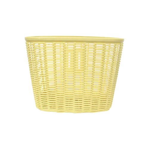 CANASTILLA P/BICI PLASTICO 37x25x21CM CREMA