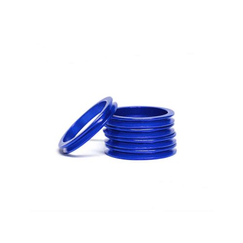 ESPACIADOR JGO DIR ALUM #28.6x5MM AZUL "NECO"