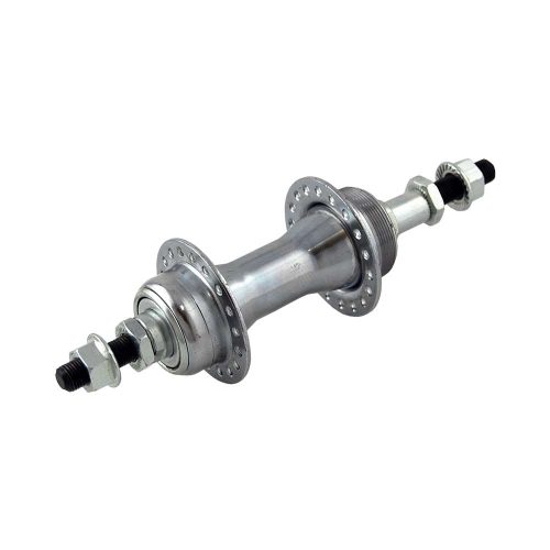 MAZA TRAS ACERO 36H 12G OVAL CROM L:185MM