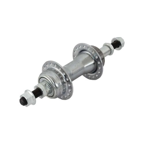 MAZA TRAS ACERO 36H 14G OVAL CROM L:185MM