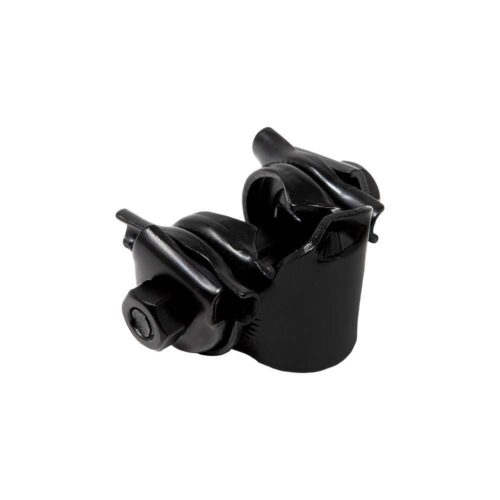 BROCHE PARA ASIENTO ACERO NEGRO SPORT CON TOPE BOLSA C/10 PIEZAS