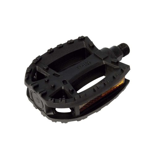 PEDALES 9/16 BMX PVC NEGRO OVAL "829"
