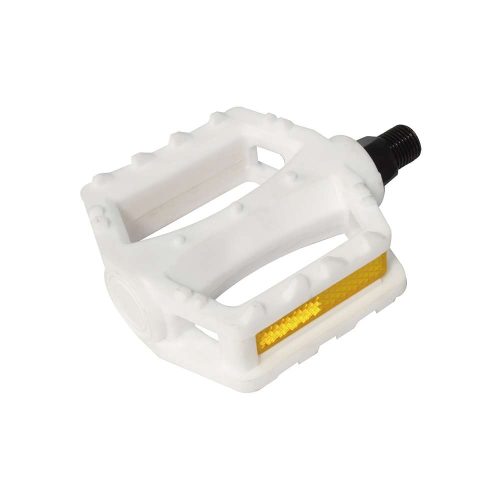 PEDALES INFANTIL PVC 9/16" BLANCO SIN BALA