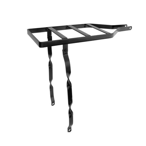 PORTA BULTO DE ACERO TIPO SOLERA PARA RODADA 26"/28" 18CM ANCHO X 52CM LARGO COLOR NEGRO