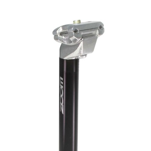 POSTE DE ASIENTO ALUM 25.8x300MM NGO/PLT BROCHE ALUM