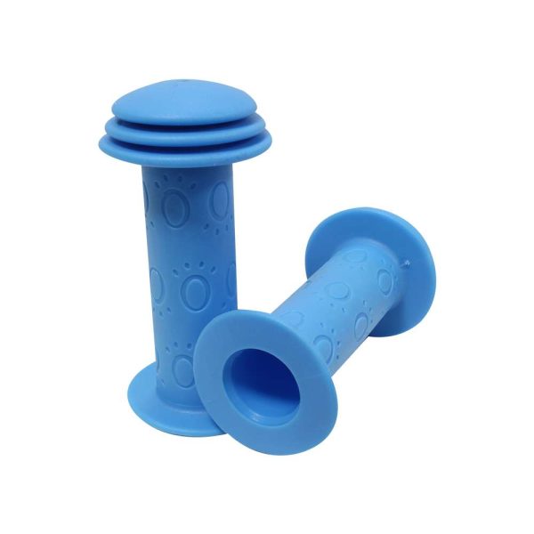 PUÑOS DE PVC/CAUCHO 96MM AZL