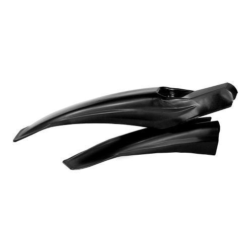 SALPICADERA R-26 MTB PVC NEGRO CORTA ANCHA