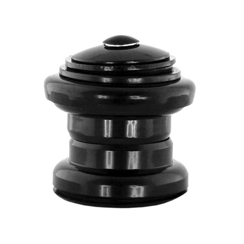 TAZA DE DIRECCION DE AHEAD ACERO 1-1/8" NEGRA (10 PZS)