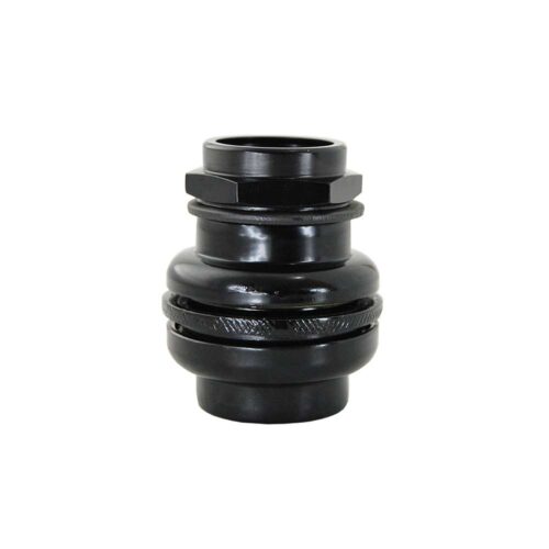 TAZA DE DIRECCION DE ACERO 22.2MM NEGRA (8PZS) EN BOLSA