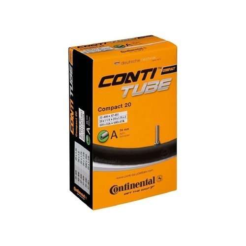 CNTCM11-01 CAMARA CONTINENTAL COMPACT MEDIDA 20"X1.25/1.9 VALVULA AMERICANA DE 34MM NEGRA