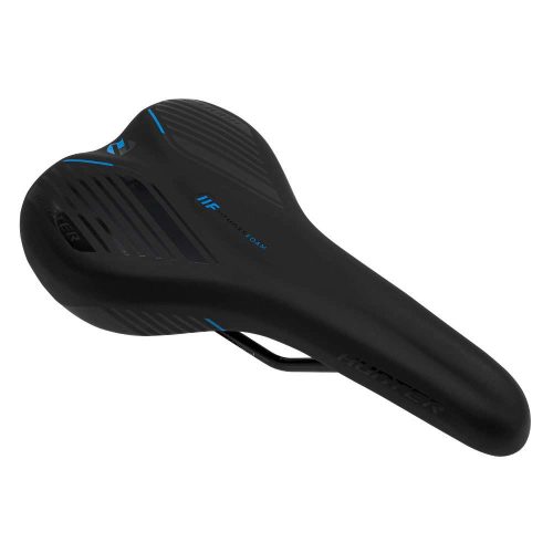 ASIENTO MEMORY FOAM COLOR NEGRO CON AZUL