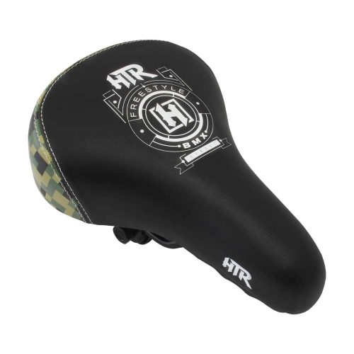 ASIENTO BMX NEGRO/CAMUF RIE ACERO "HUNTER"