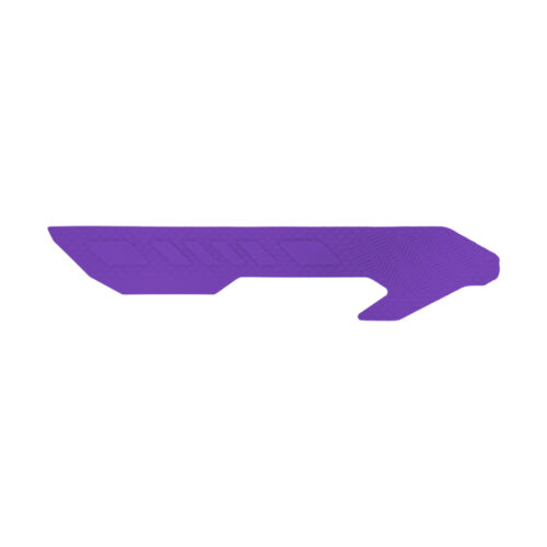 PROTECTOR PARA CADENA DE VAINAS TRASERAS EN SILICON AUTO ADHERIBLE MEDIDA 50MM X 234MM MORADO H-1 HUNTER