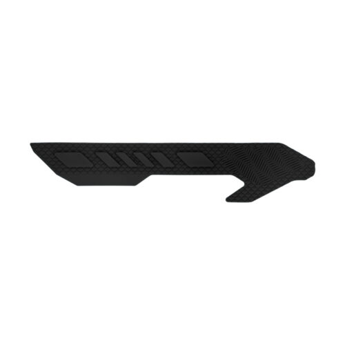 PROTECTOR PARA CADENA DE VAINAS TRASERAS EN SILICON AUTO ADHERIBLE MEDIDA 50MM X 234MM NEGRO H-1 HUNTER