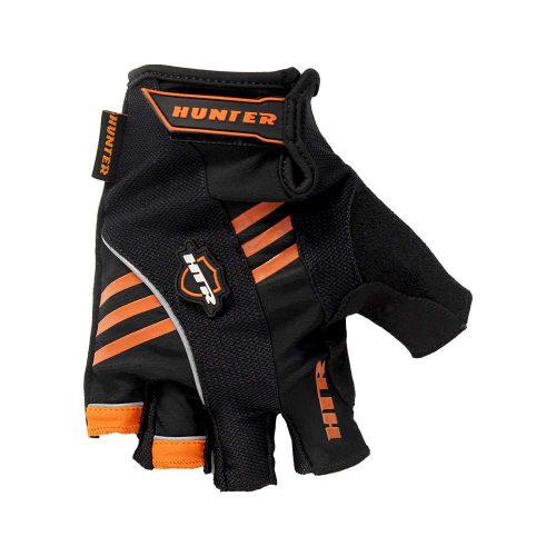 GUANTES "HUNTER" CORTO NGO/NARANJA T-MEDIANA
