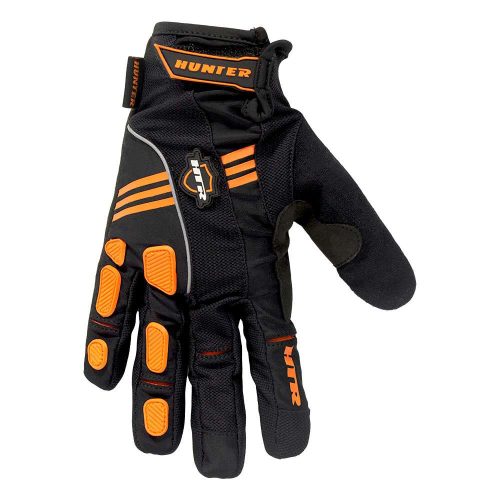 GUANTES "HUNTER" COMPL NGO/NARANJA T-MEDIANA