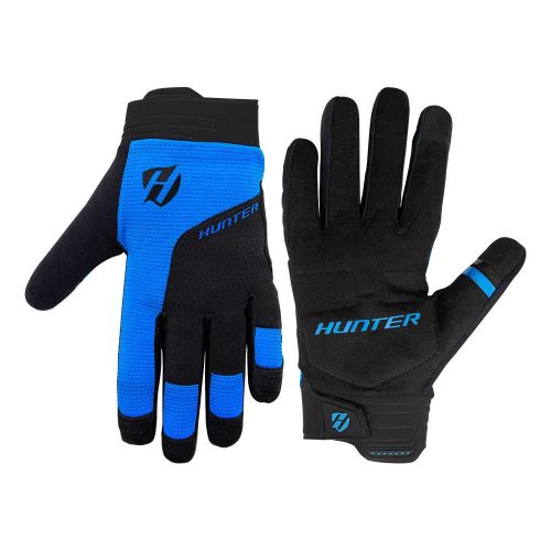 GUANTES COMPL T-XG MTB NGO/AZUL HTR MOD.XC