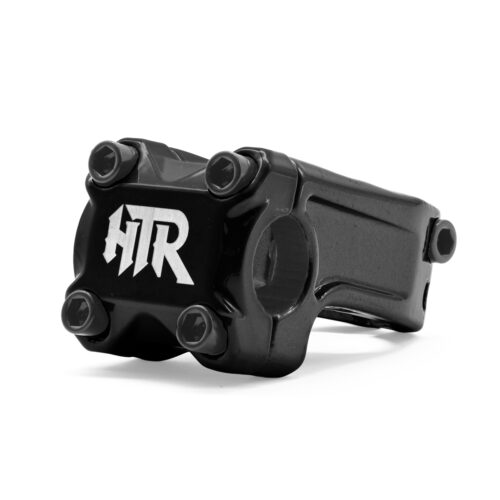 POSTE DE MANUBRIO BMX EN ALUMINIO EXT. 50MM  Ø22.2MM NEGRO MARCA HTR