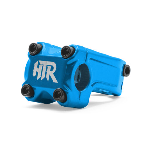 POSTE DE MANUBRIO BMX EN ALUMINIO EXT. 50MM  Ø22.2MM AZUL MARCA HTR