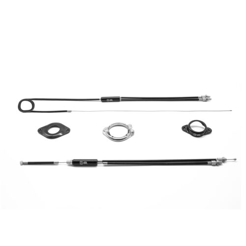 ROTOR CON CABLES BMX PARA DIRECCION 1 1/8 " COLOR NEGRO MARCA HTR