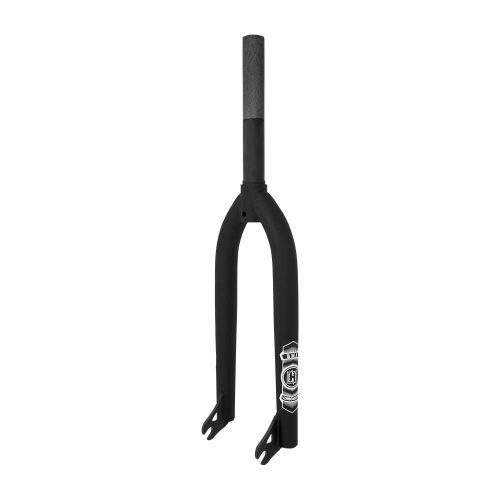 TIJERA BMX CHROMOLLY NEGRO MATE SIN PIVOTES TUBO 28.6MM L:185MM SIN CUERDA PORTA-EJE PARA EJE DE 9MM