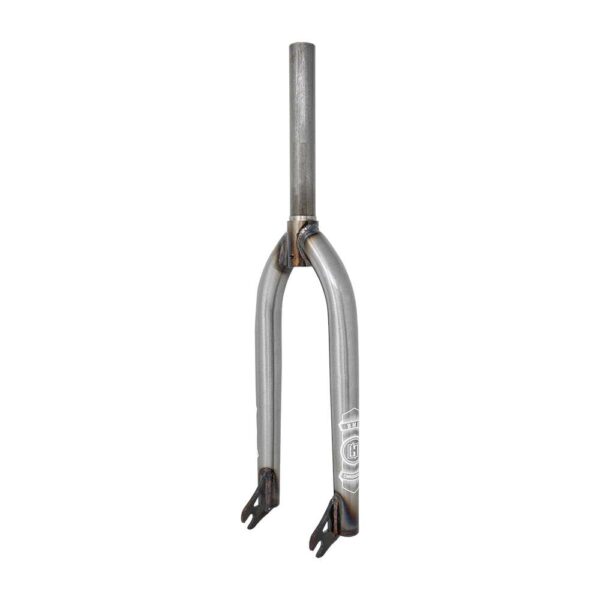 TIJERA BMX CHROMOLLY NATURAL BARNIZADO SIN PIVOTES TUBO 28.6MM L:185MM SIN CUERDA PORTA-EJE PARA EJE DE 9MM
