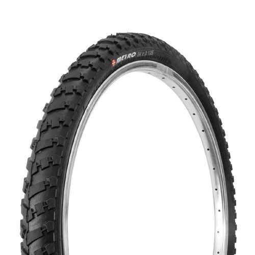 LLANTA PARA 24 x 2.125 NEGRA "METRO" M-400