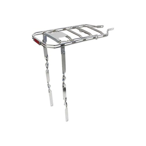 PORTA BULTOS TRASERO MTB CROMADO REFORZADO R-26