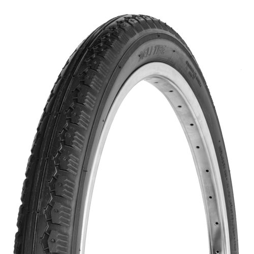 LLANTA 26X2.125 REFORZADA P/ TRICICLO DE CARGA MODELO S-156  NEGRA DELI