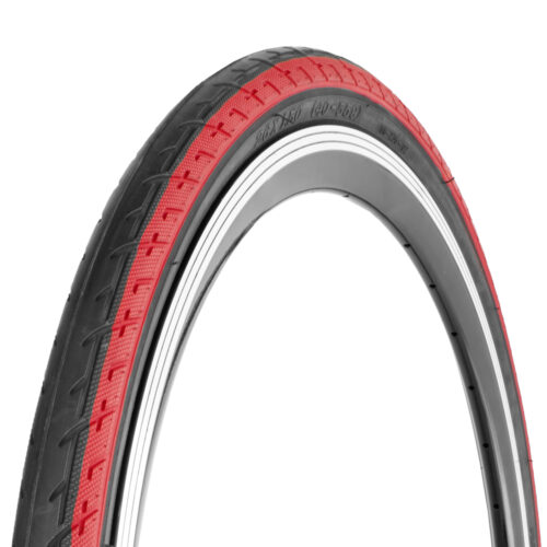 LLANTA 26X1.5 PISO DE CIUDAD MODELO SA-235 NEGRA/ROJA/NEGRA DELI