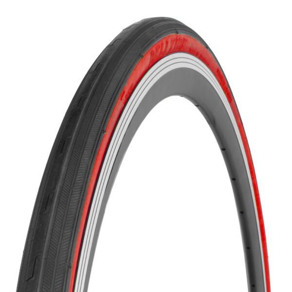 LLANTA 27X1 1/4 PISO DE CIUDAD MODELO S-139 NEGRA/ROJA DELI
