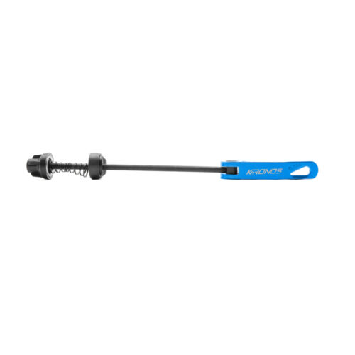 BLOQUEO PARA MAZA DELANTERA EN ALUMINIO DE 145MM COLOR AZUL MARCA KRONOS