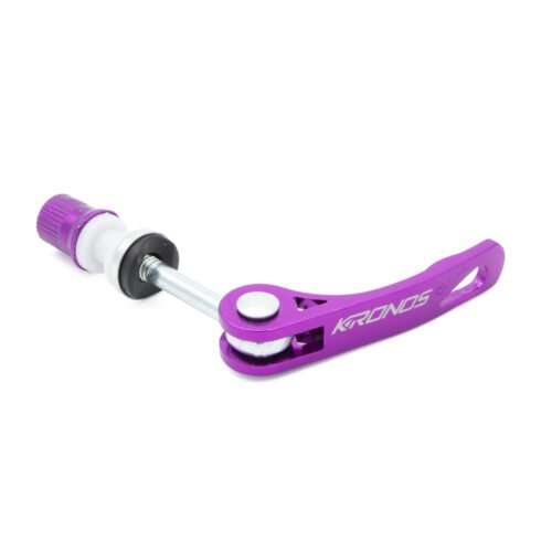 BLOQUEO PARA POSTE DE ASIENTO EN ALUMINIO M6X60MM COLOR MORADOMARCA KRONOS