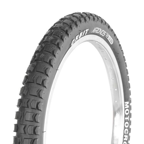 Llanta Kronos Motocross 20x2.125 Negra - Accesorio para Bicicleta