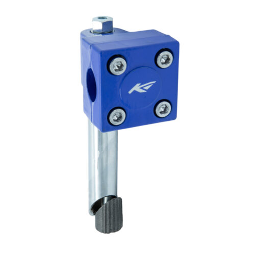 POSTE PARA MANUBRIO P/BMX EN ACERO 22.2MM EXT. 65MM TORNILLO P/ROTOR COLOR AZUL KRONOS