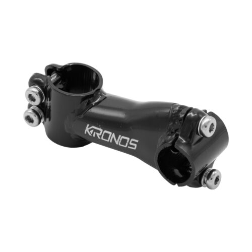 POSTE PARA MANUBRIO MTB EN ACERO OVER P/MANUBRIO 25.4MM EXT. 80MM TORNILLO ALLEN COLOR NEGRO KRONOS
