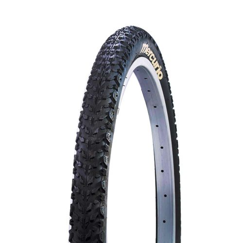 LLANTA PARA R-24 x 1.95 NEGRA "MERCURIO"