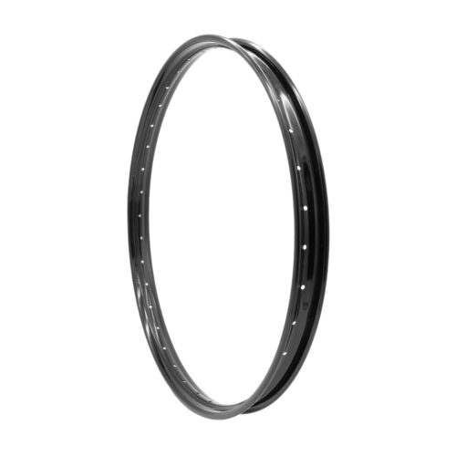 ARO R-26 TRICICLO ACERO REFORZADO 36HX12G PARA VÁLVULA AMERICANA CON PERFIL 1.4MM  COLOR NEGRO MERCURIO
