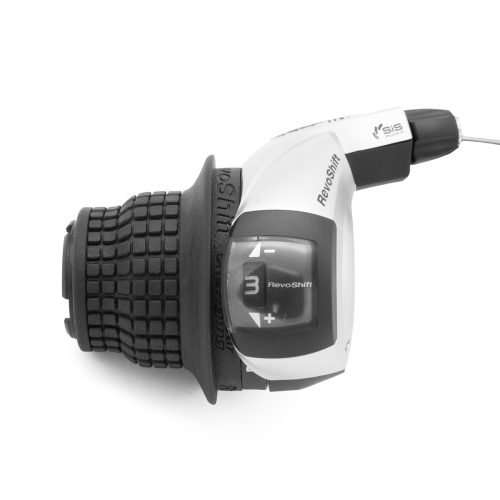 JUEGO DE CAMBIO AL PUÑO REVOSHIFT SHIMANO TOURNEY SL-RS45 3X7 VELOCIDADES INDEXADO INCLUYEN CABLE DE CAMBIO SIN FORRO