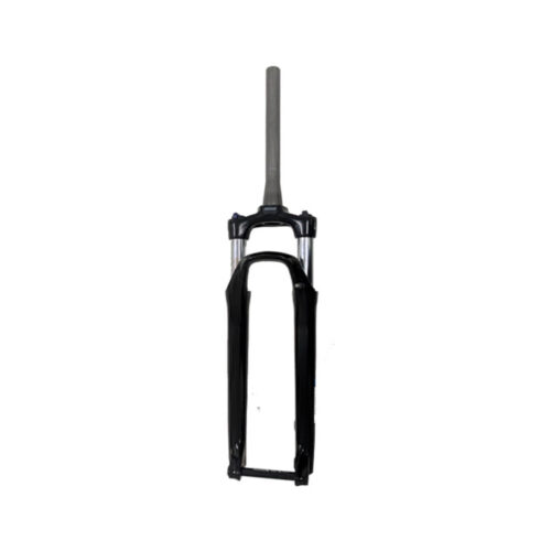 SUSPENSION R-29 MOD. SF21-MOBIE A-32 -COIL  CONICA 1.5"- 1 1/8"  PARA FRENO DE DISCO POST MOUNT RECORRIDO 75MM PARA EJE 9MM OLD 100MM  COLOR NEGRO SUNTOUR