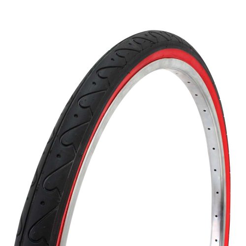 LLANTA PARA R-26 X 1.50 VRB058 NEGRO/PARED ROJO