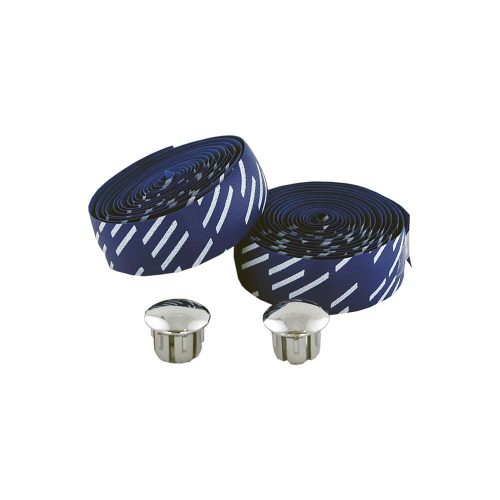CINTA PARA MANUBRIO DE HULE AZUL/LINEA BLANCA