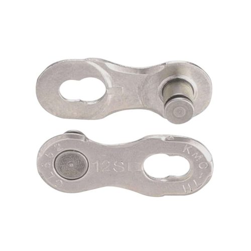 CONECTOR NO REUSABLE KMC PARA CADENA 12 VELOCIDADES COLOR PLATA MOD. CL552R (2 PZS) COMPATIBLE CON CADENAS X12