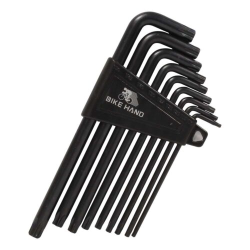 JGO. LLAVES TORX LARGAS T10 A T50