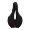 ASIENTO VELO VL-3629 COLOR NEGRO PROSTATICO 256MM x 158MM RIEL ACERO PARA MTB/RUTA