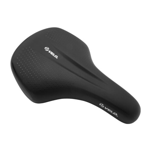 ASIENTO VELO VL-3629 COLOR NEGRO 248MM x 168MM RIEL ACERO PARA MTB/RUTA